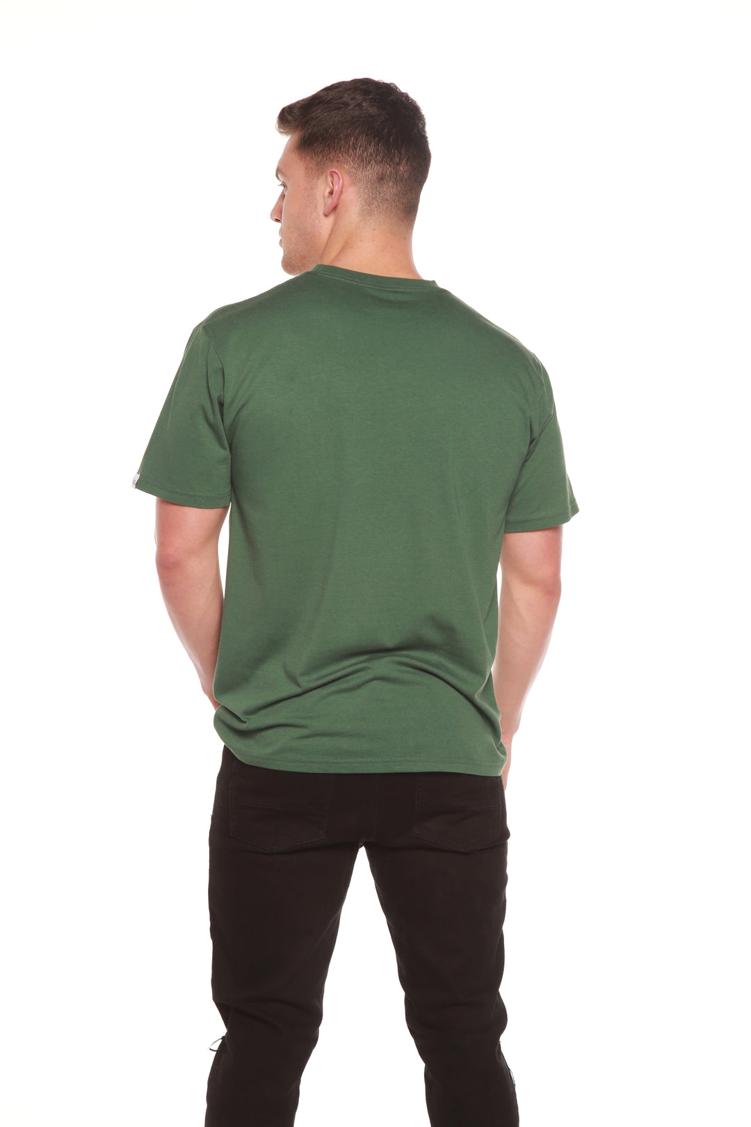 Das originale Herren T-Shirt aus Bambusviskose/Bio-Baumwolle mit kurzen Ärmeln - Klassischer Schnitt