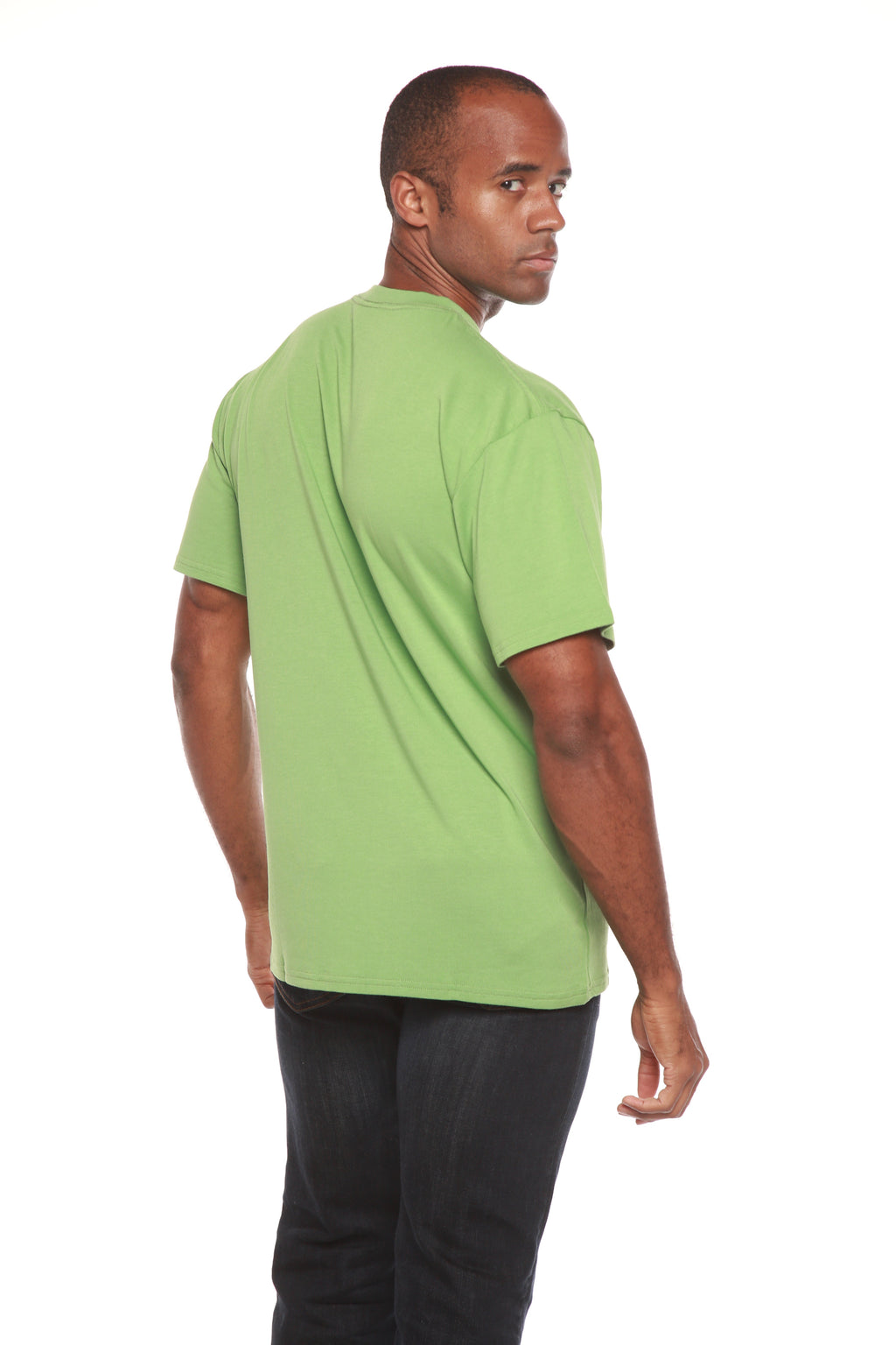 Liquidation : T-shirt à manches courtes en bambou pour hommes - Coupe classique