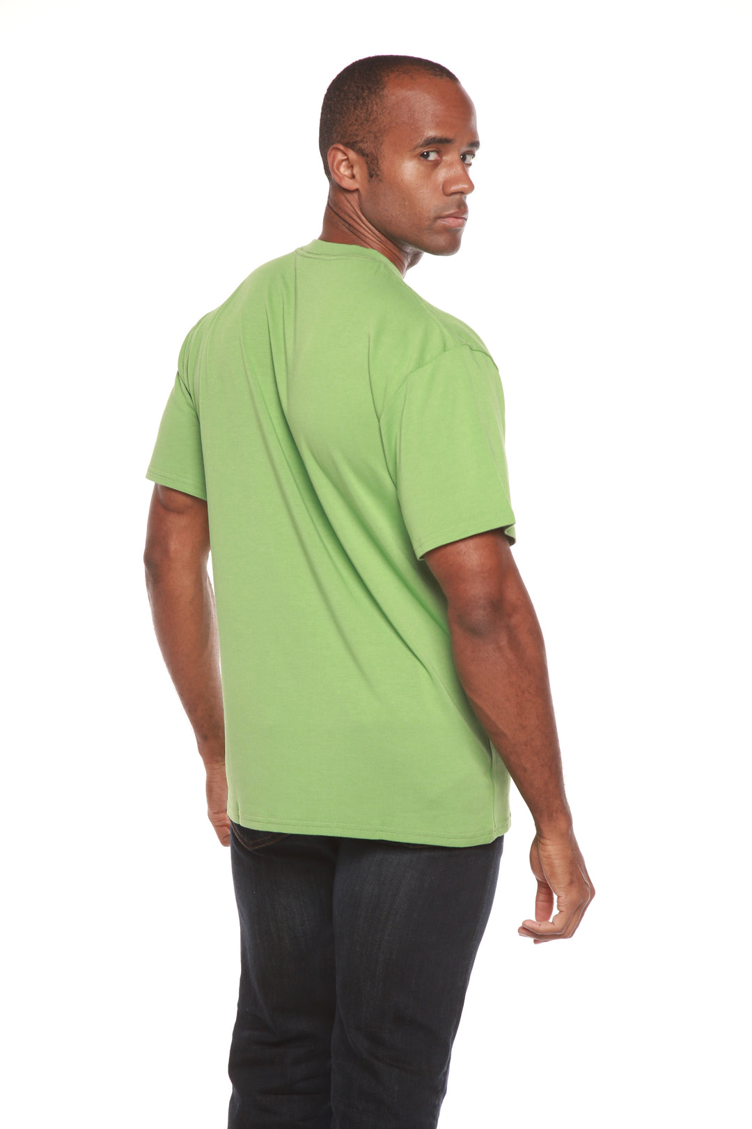 Ausverkauf Herren Bambus Kurzarm T-Shirt - Klassischer Schnitt