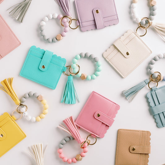 Porte-clés dragonne pour portefeuille