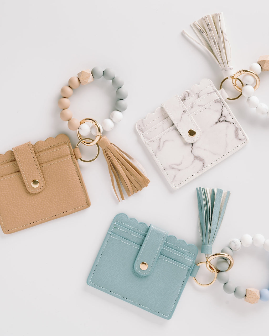 Porte-clés dragonne pour portefeuille