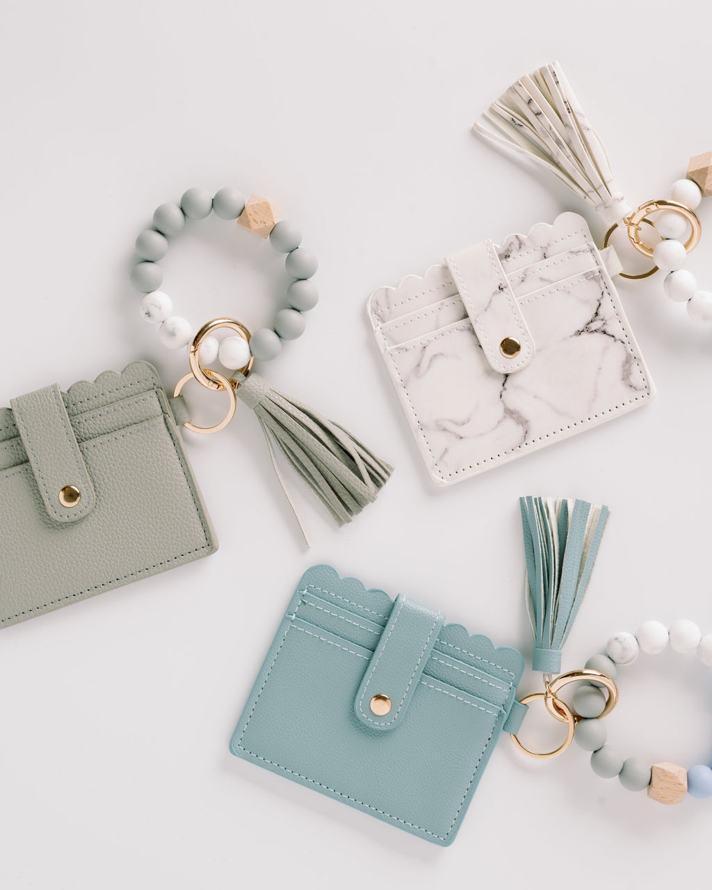 Porte-clés dragonne pour portefeuille