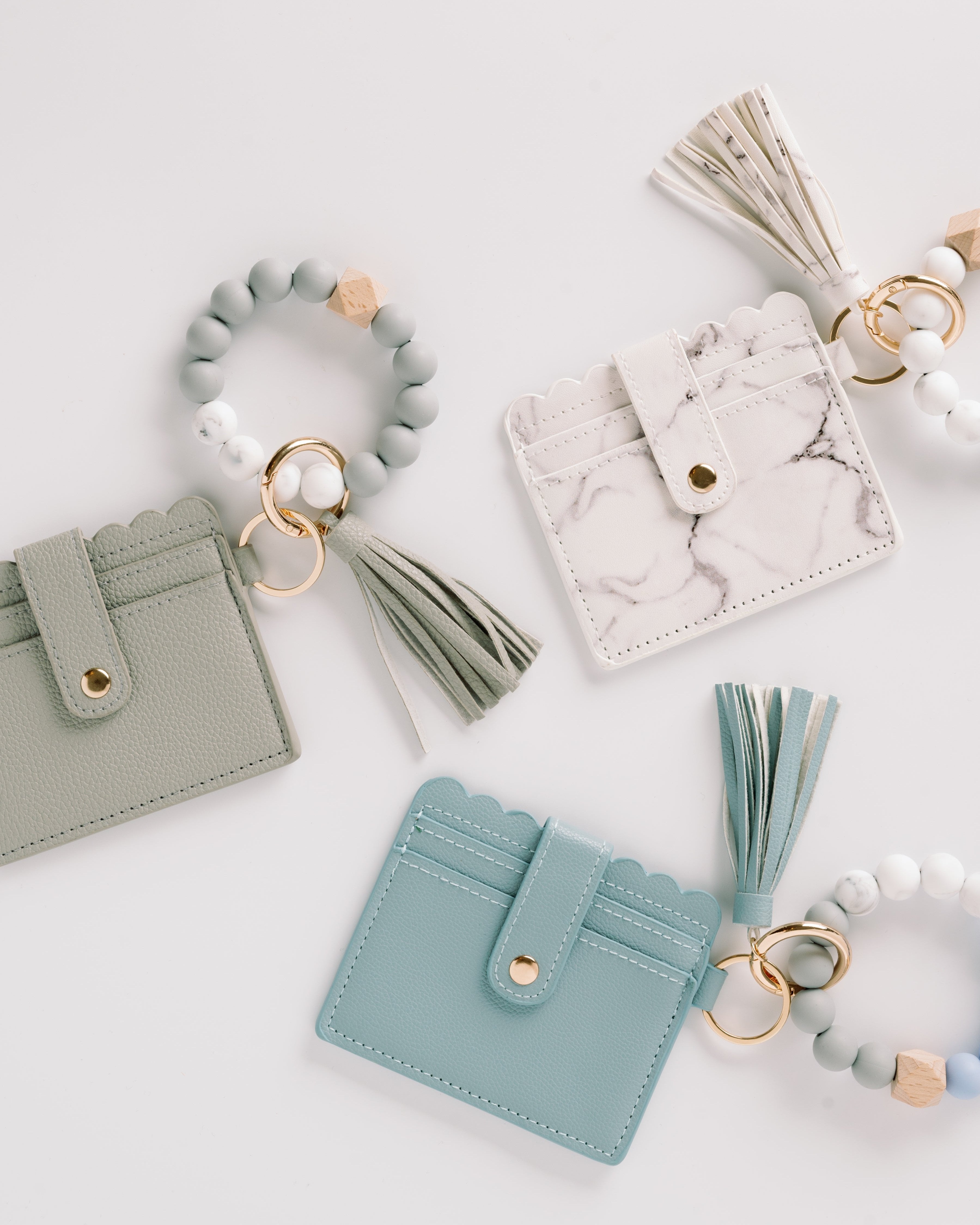 Porte-clés dragonne pour portefeuille