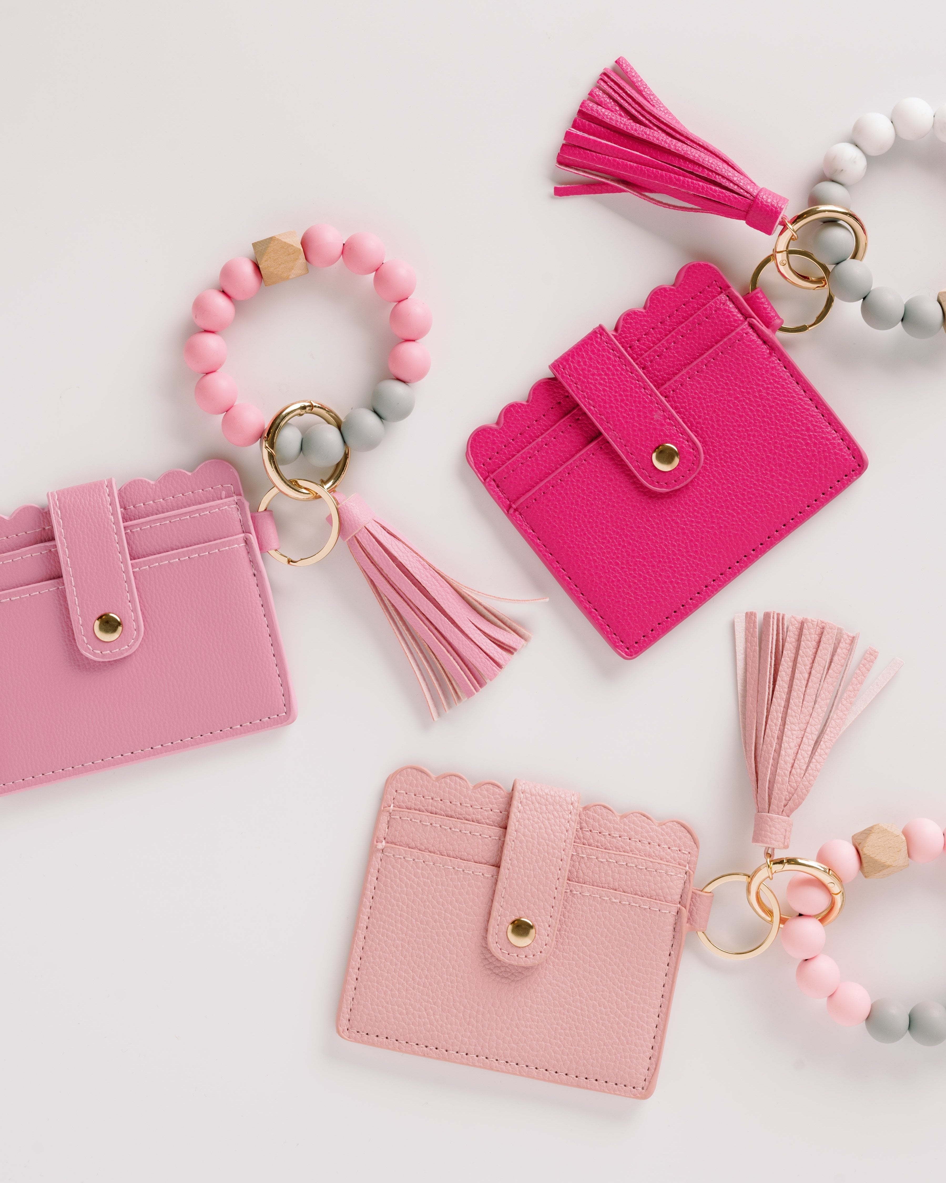 Porte-clés dragonne pour portefeuille