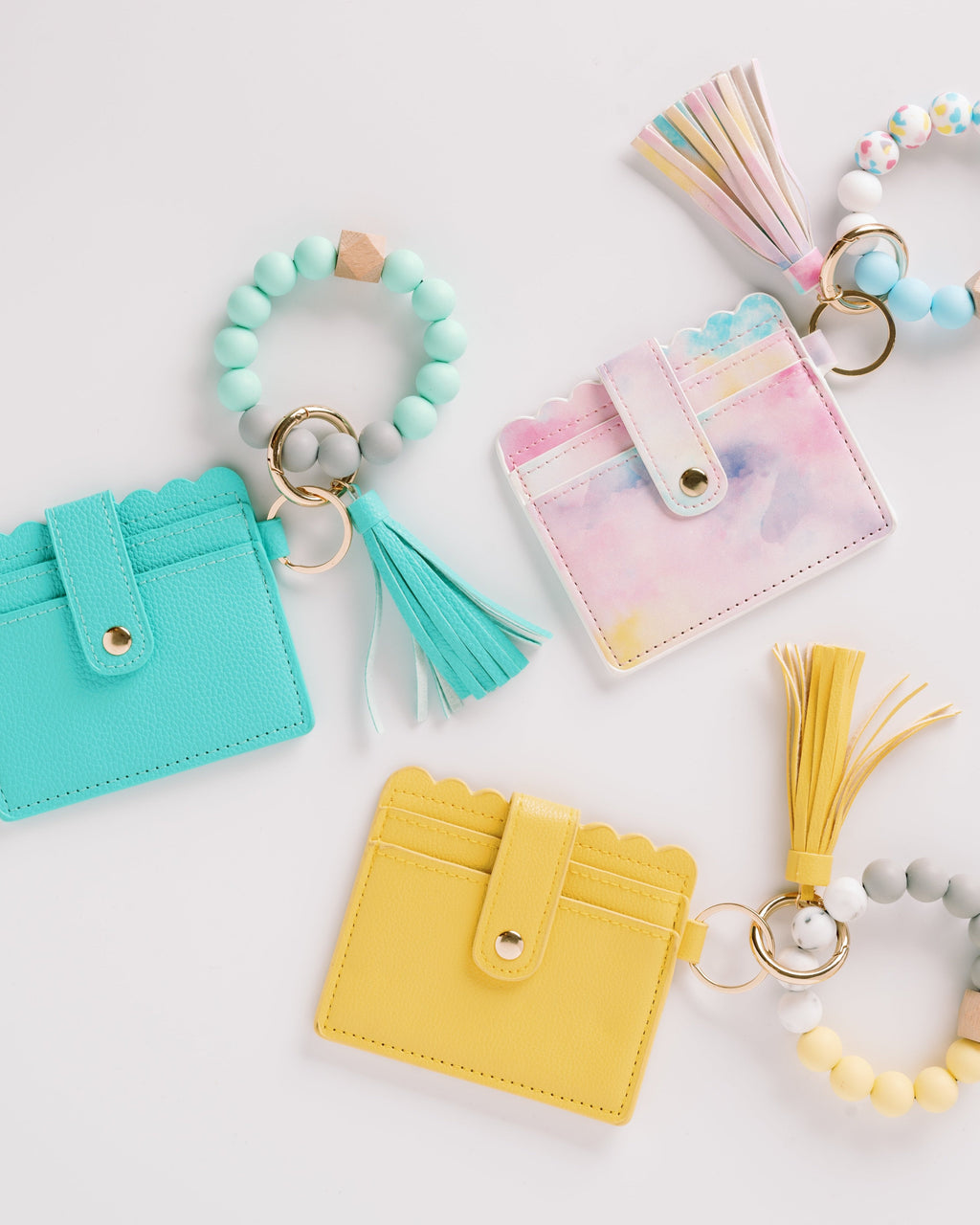 Porte-clés dragonne pour portefeuille